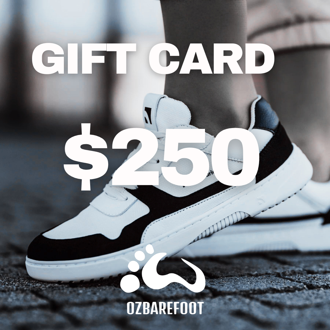 OzBarefoot $250 Gift Card 1  - OzBarefoot