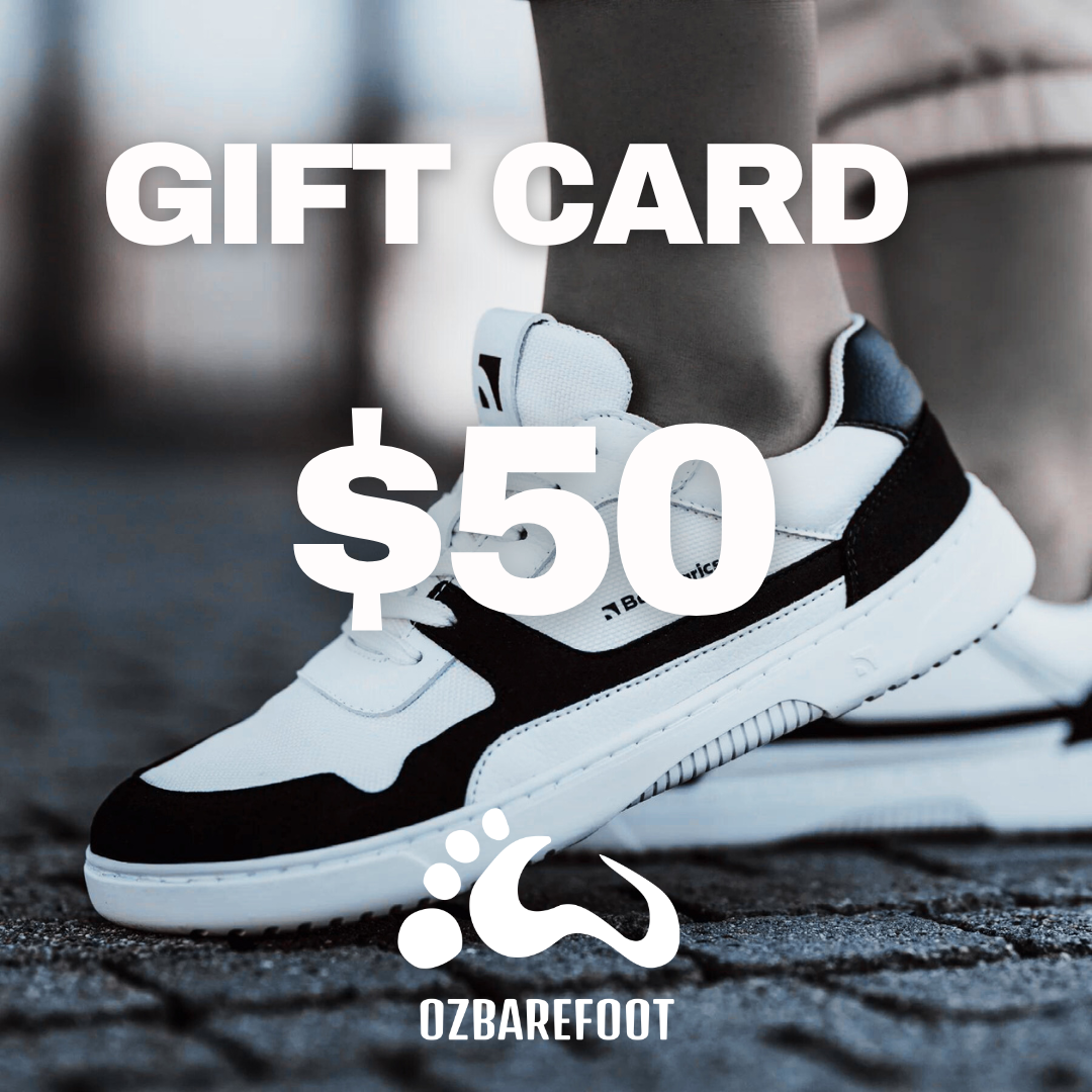 OzBarefoot $50 Gift Card 1  - OzBarefoot