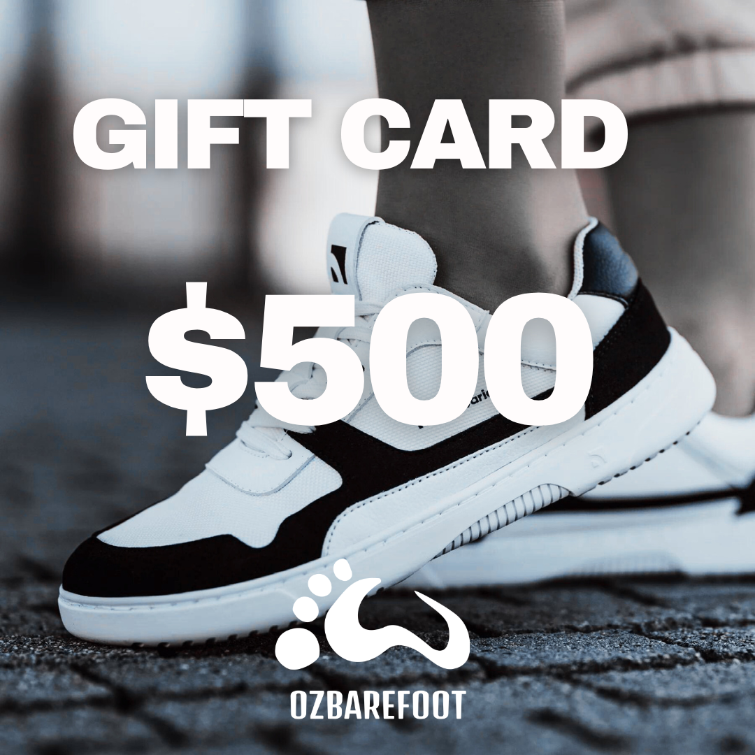 OzBarefoot $500 Gift Card 1  - OzBarefoot