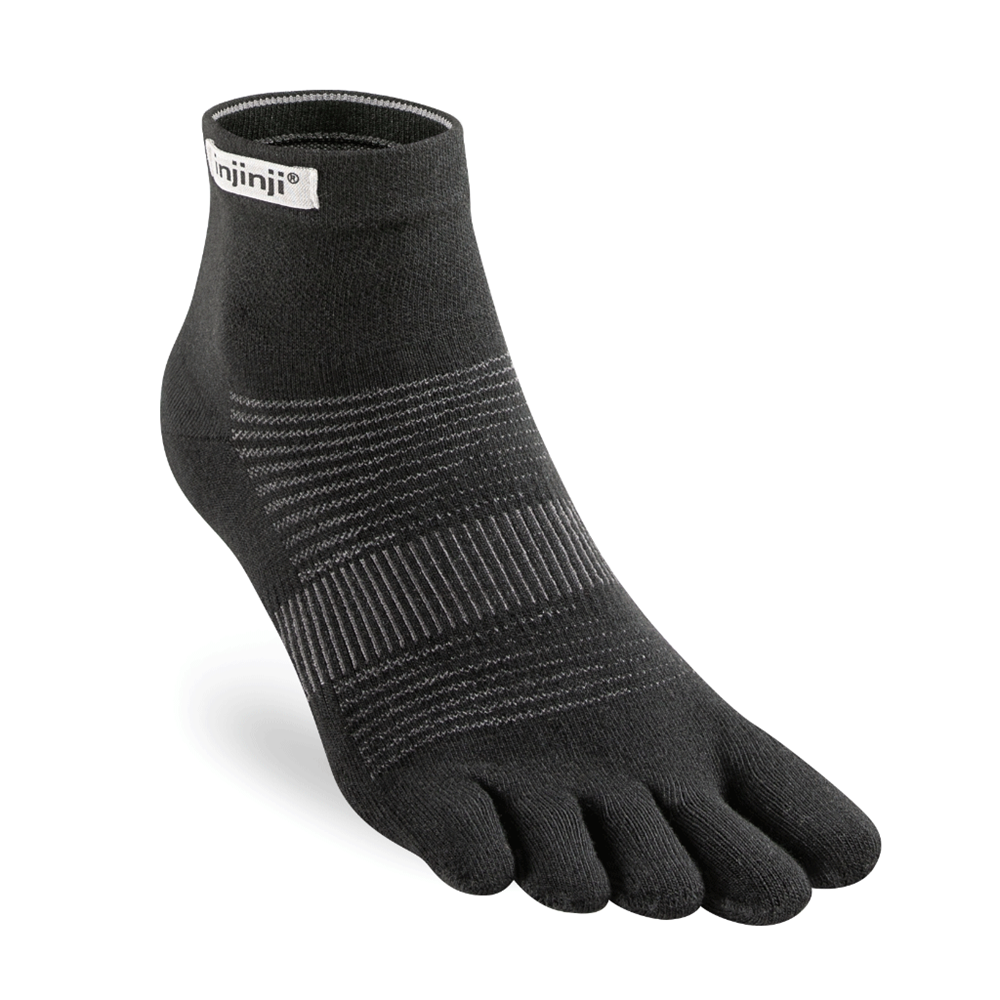 Injinji Socks RUN Lightweight Mini-Crew 1 OzBarefoot Australia