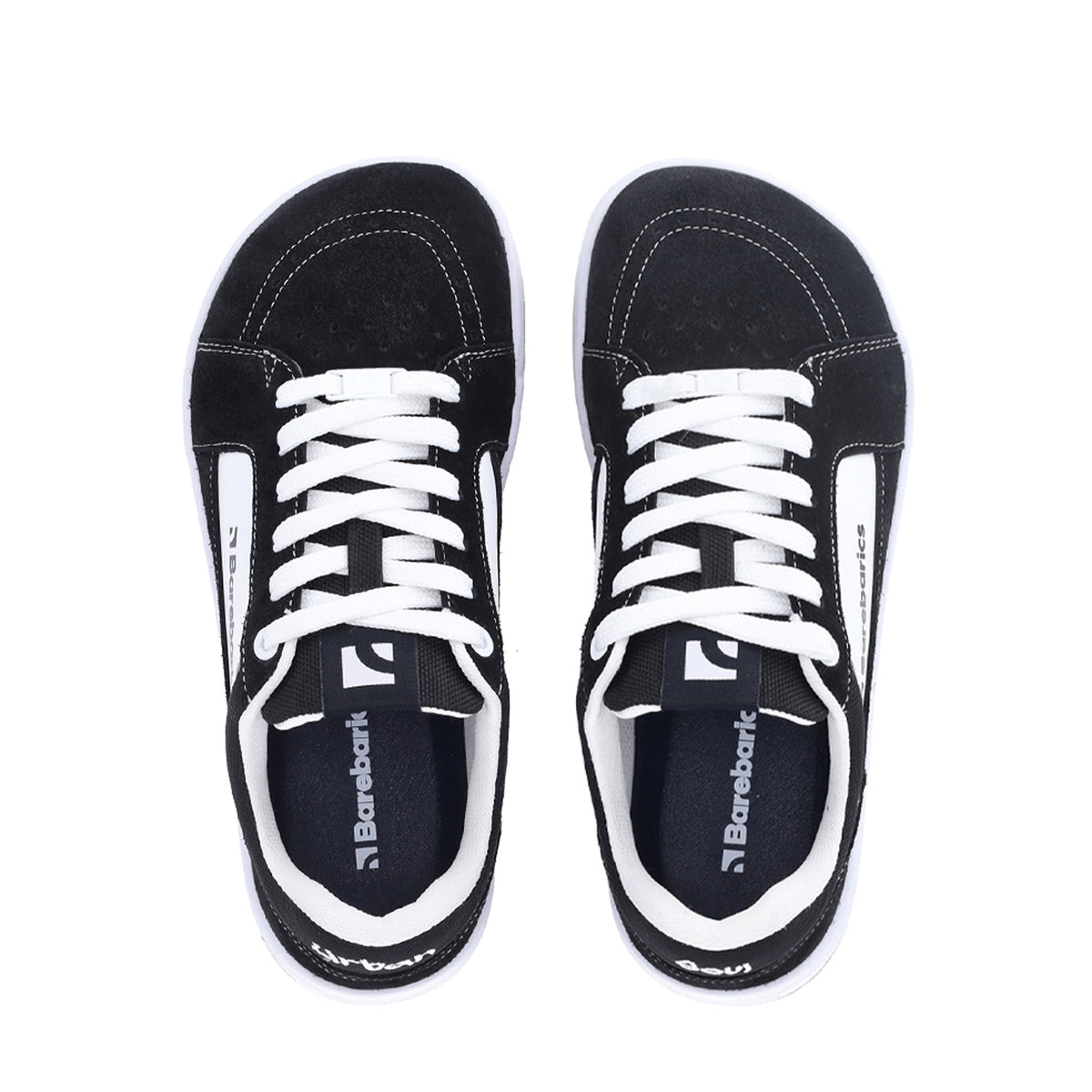 [PRE-ORDER - ETA Mid March] - Barefoot Shoes Barebarics Legend - Black & White 6  - OzBarefoot