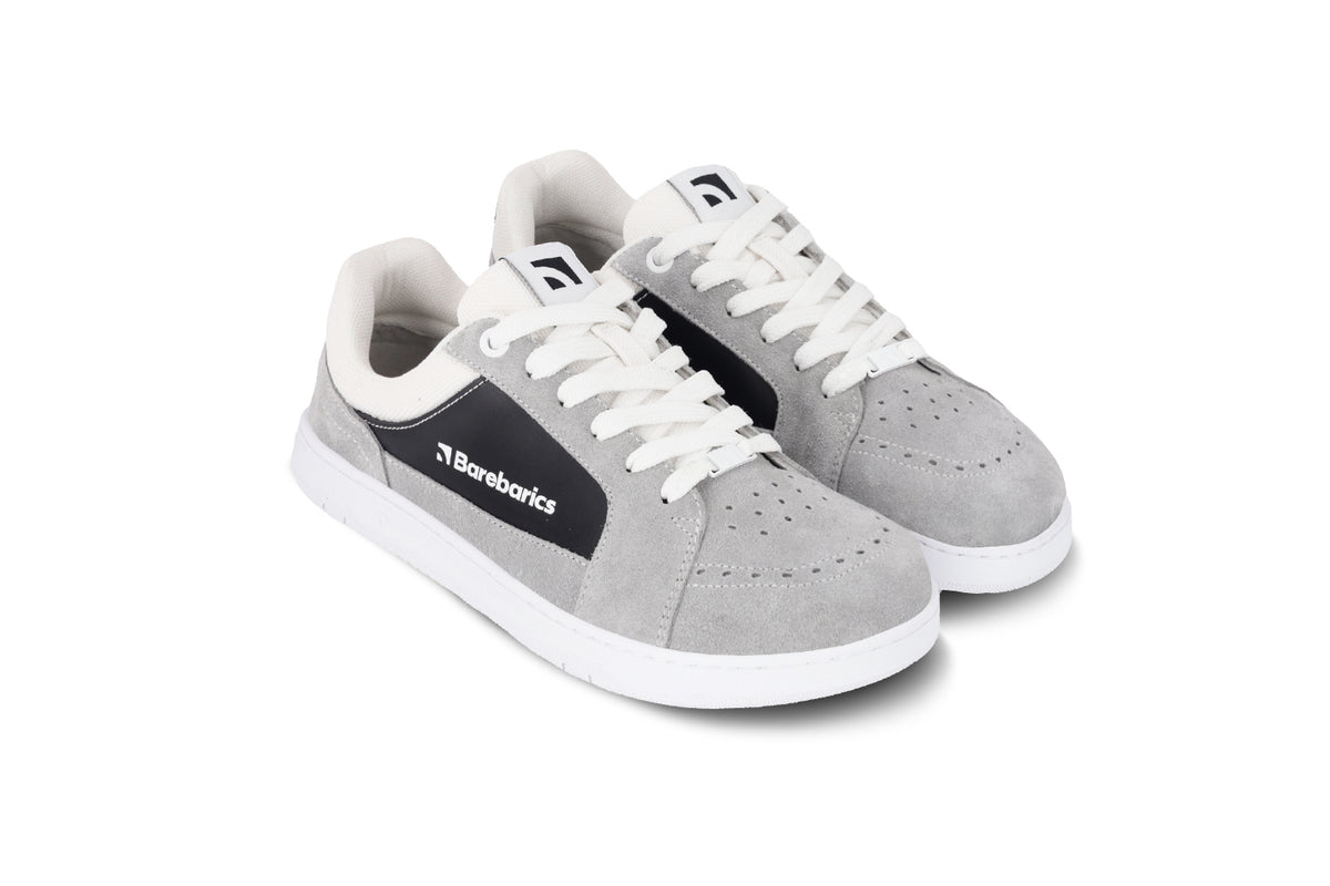 [PRE-ORDER - ETA Mid March] - Barefoot Shoes Barebarics Legend - Light Grey 5  - OzBarefoot