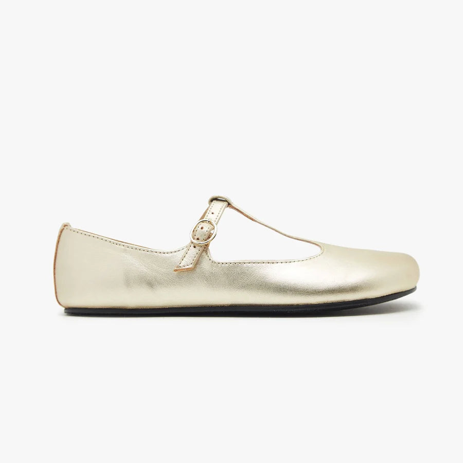 Origo Women's T Strap Gold