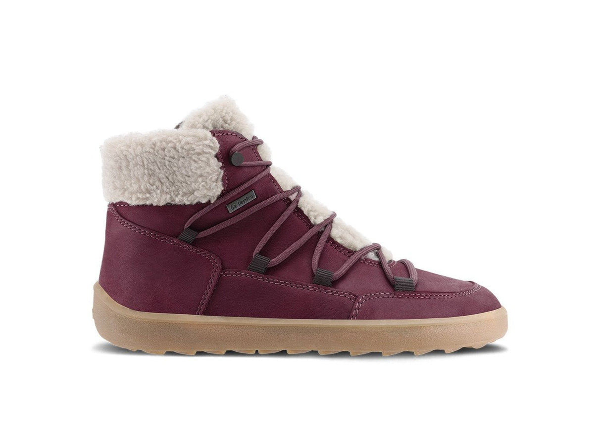 Winter Barefoot Boots Be Lenka Bliss - Burgundy Red 1  - OzBarefoot