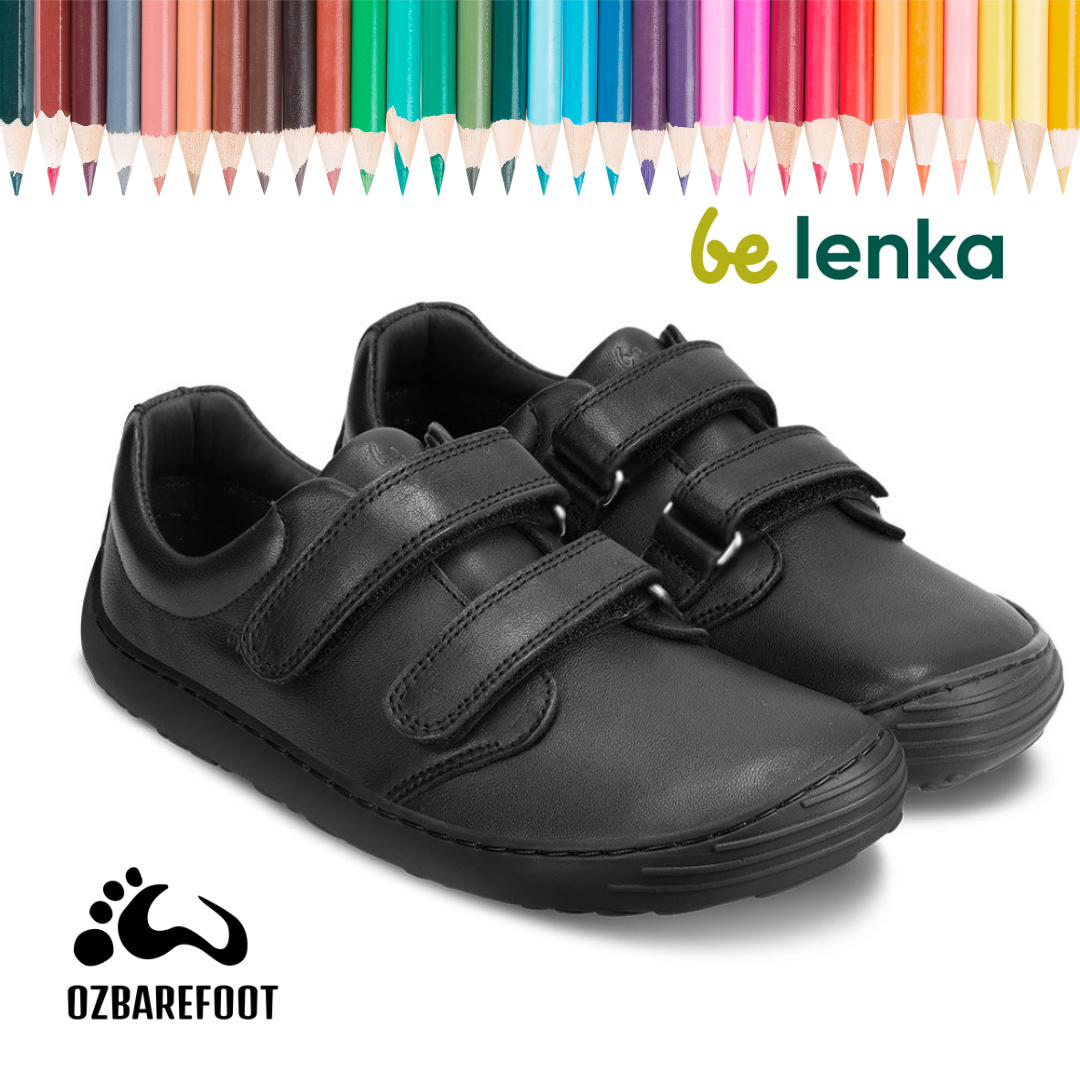 Be Lenka Kids barefoot Bounce - All Black 3  - OzBarefoot