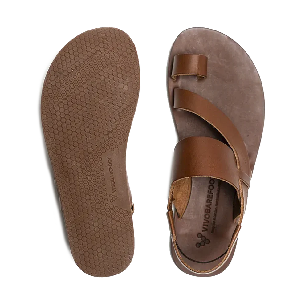 Vivobarefoot Opanka Sandal Womens Tan 4  - OzBarefoot