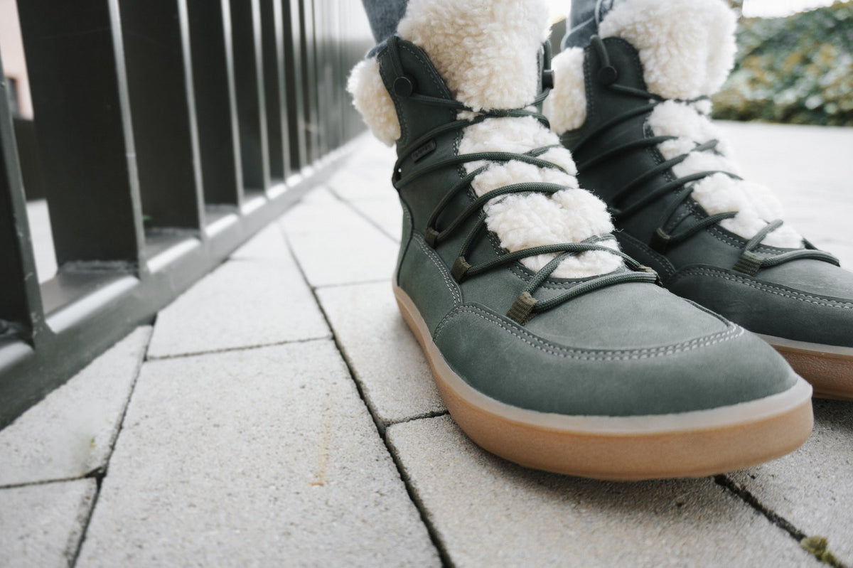 Winter Barefoot Boots Be Lenka Bliss -  Pine Green 4  - OzBarefoot