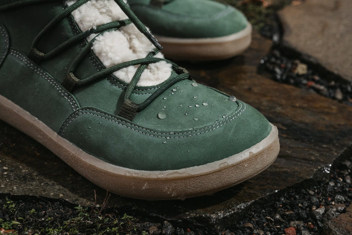 Winter Barefoot Boots Be Lenka Bliss -  Pine Green 6  - OzBarefoot