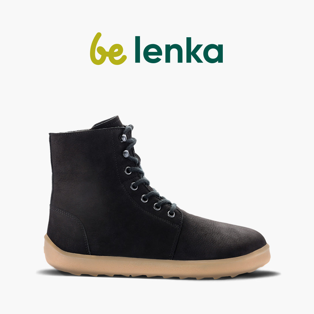 Winter Barefoot Boots BeLenka Winter 2.0 Neo - Matt Black Outlet 9 OzBarefoot Australia