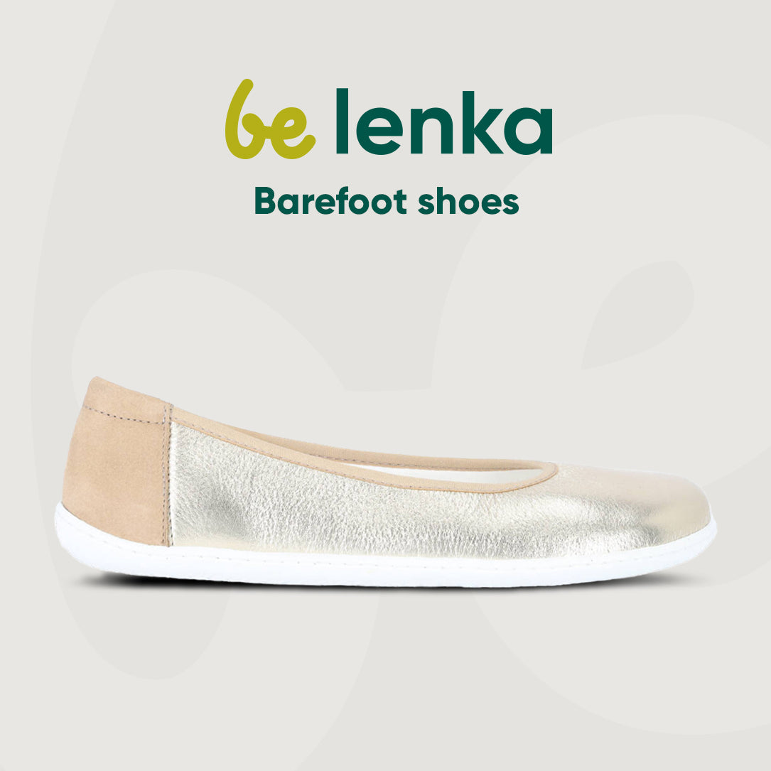 Ballet Flats Be Lenka - Sophie - Gold 4 OzBarefoot Australia