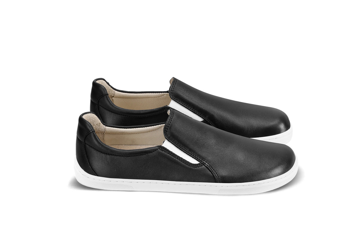 Barefoot Sneakers - Be Lenka Eazy Neo - Black & White 1  - OzBarefoot