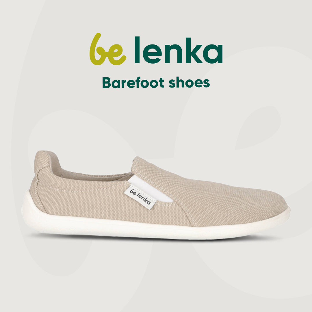 Barefoot Sneakers - Be Lenka Eazy - Vegan - Sand '22 4 OzBarefoot Australia