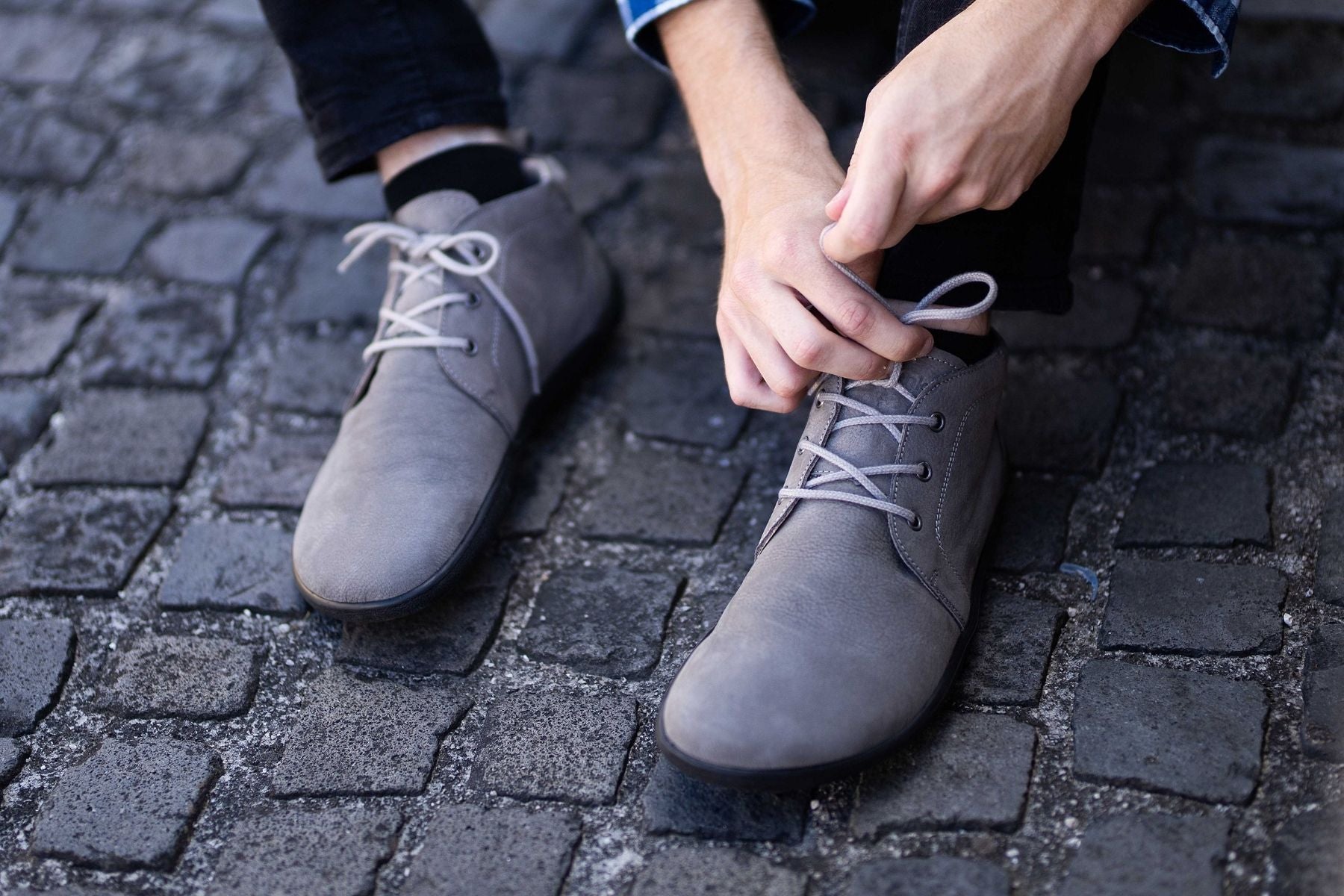 Barefoot Shoes - Be Lenka - Icon - Pebble Grey 11 OzBarefoot Australia