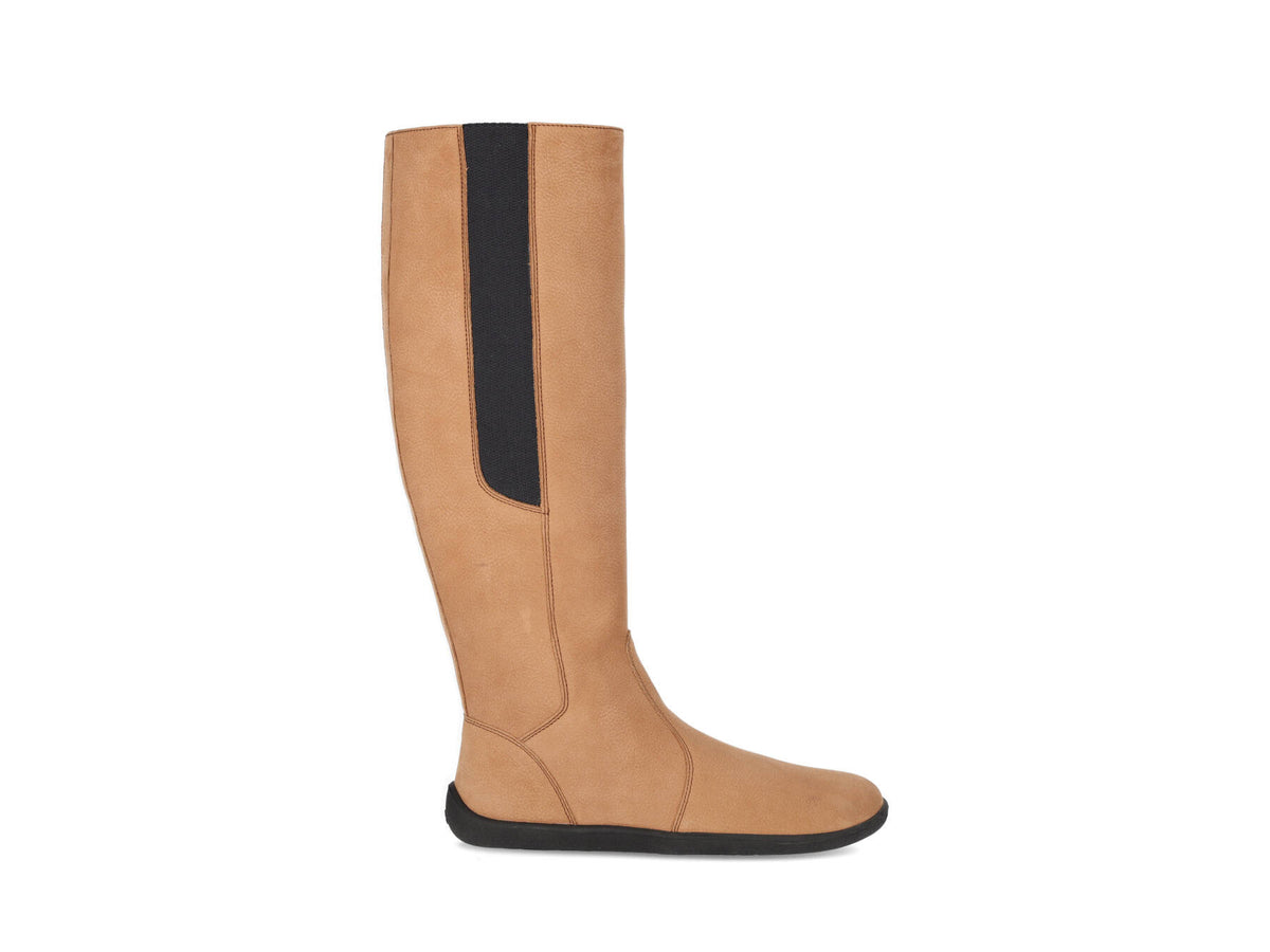 Barefoot long boots Be Lenka Sierra - Light Brown 1 OzBarefoot Australia