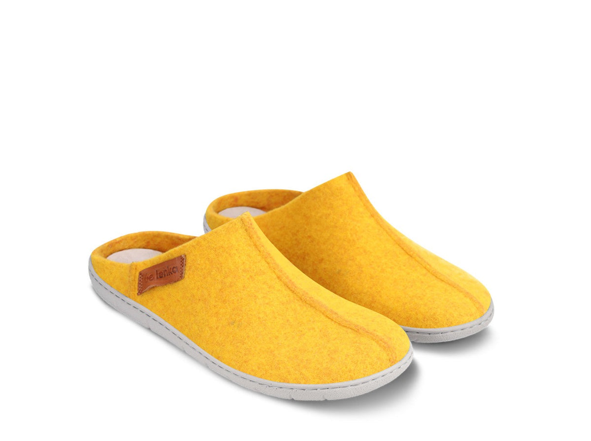 Barefoot slippers Be Lenka Chillax - Amber Yellow 1  - OzBarefoot