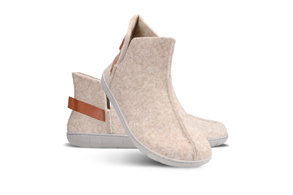 Barefoot slippers Be Lenka Chillax - Ankle-cut - Beige 3  - OzBarefoot