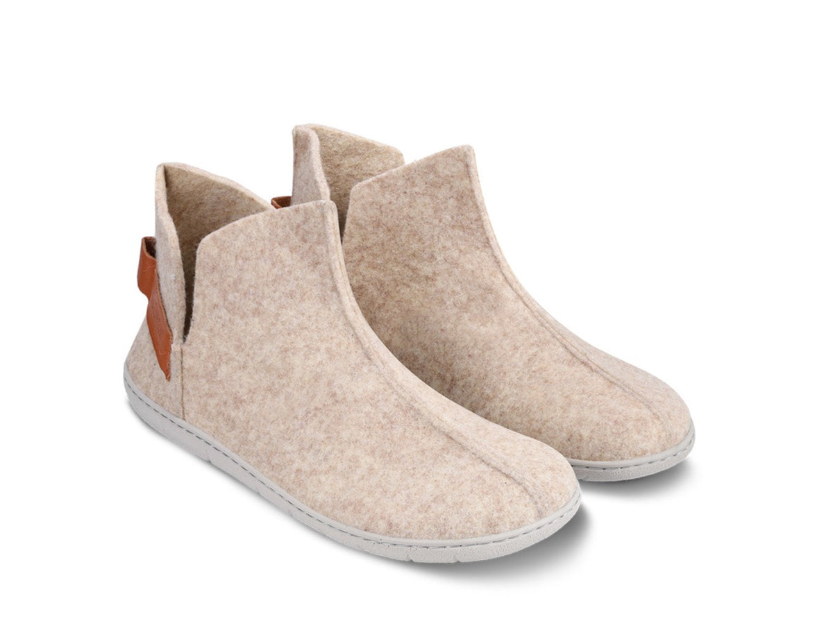 Barefoot slippers Be Lenka Chillax - Ankle-cut - Beige 1  - OzBarefoot