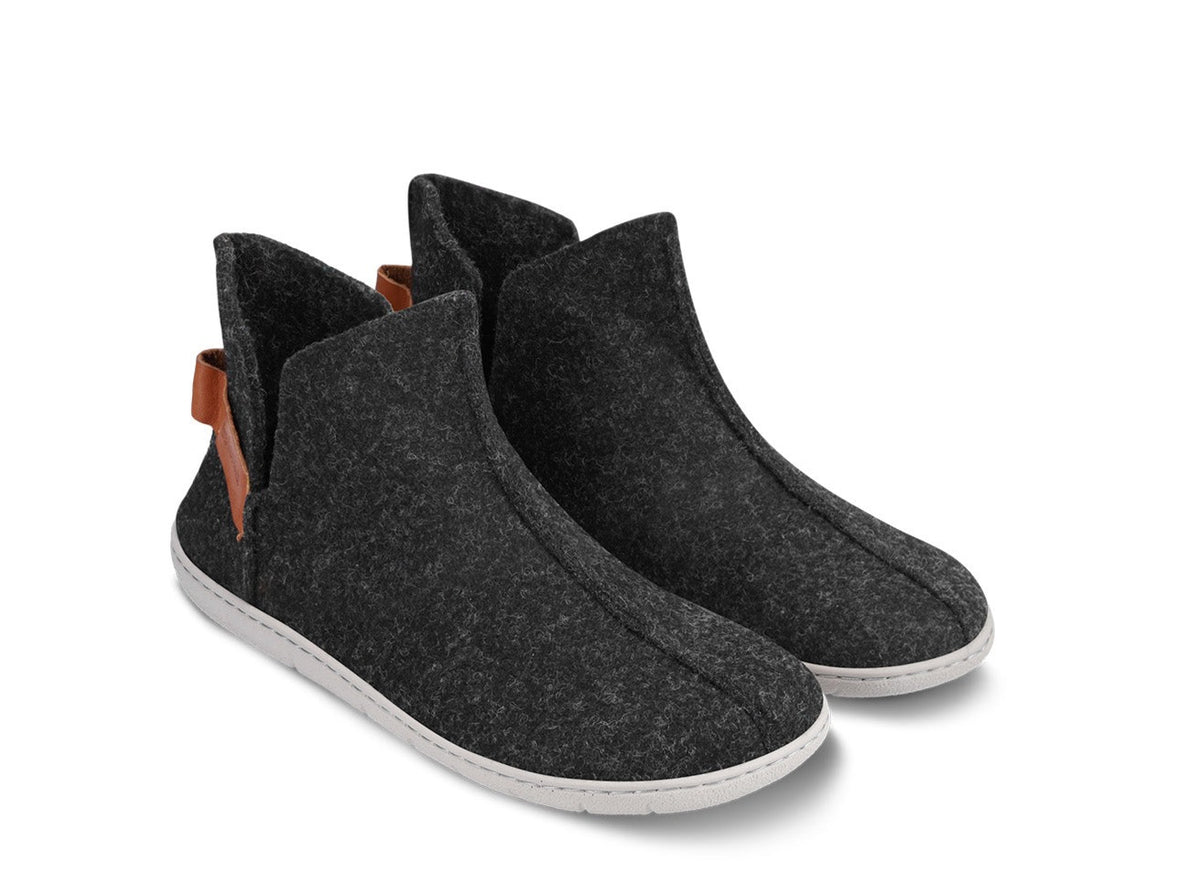 Barefoot slippers Be Lenka Chillax - Ankle-cut - Black 1  - OzBarefoot