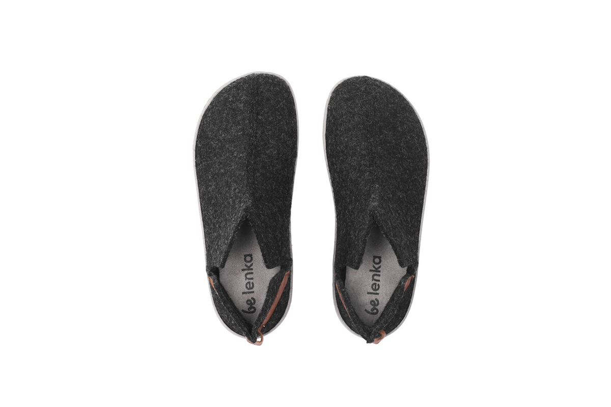 Barefoot slippers Be Lenka Chillax - Ankle-cut - Black 4  - OzBarefoot