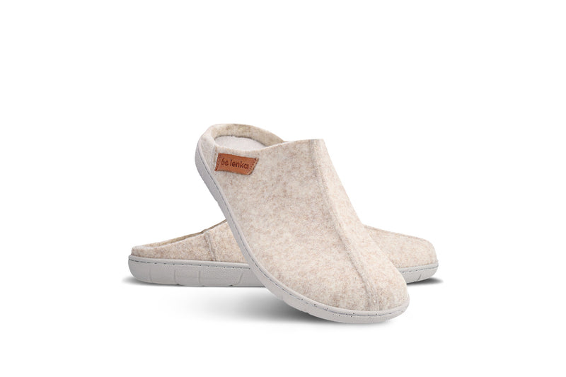 Barefoot slippers Be Lenka Chillax - Beige 2  - OzBarefoot