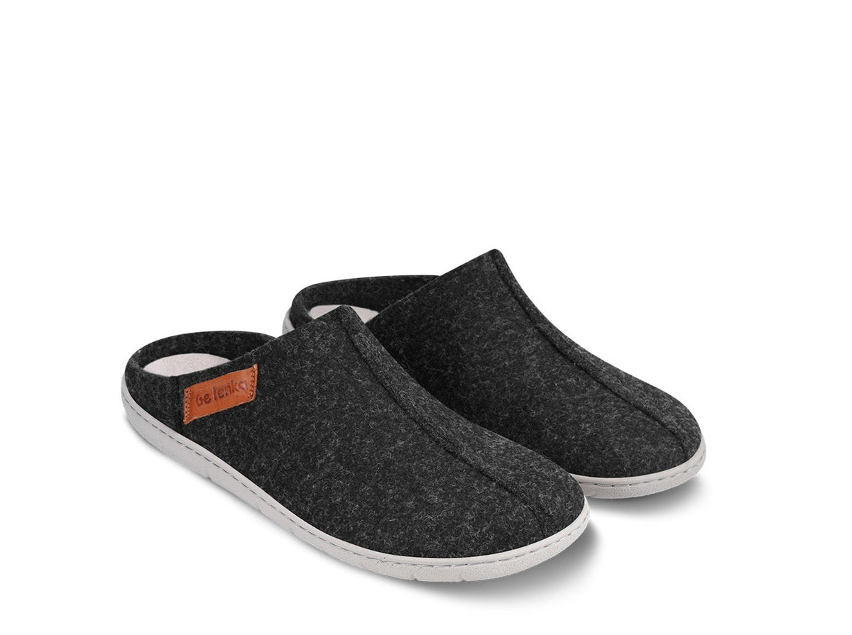 Barefoot slippers Be Lenka Chillax - Slippers - Black 1  - OzBarefoot
