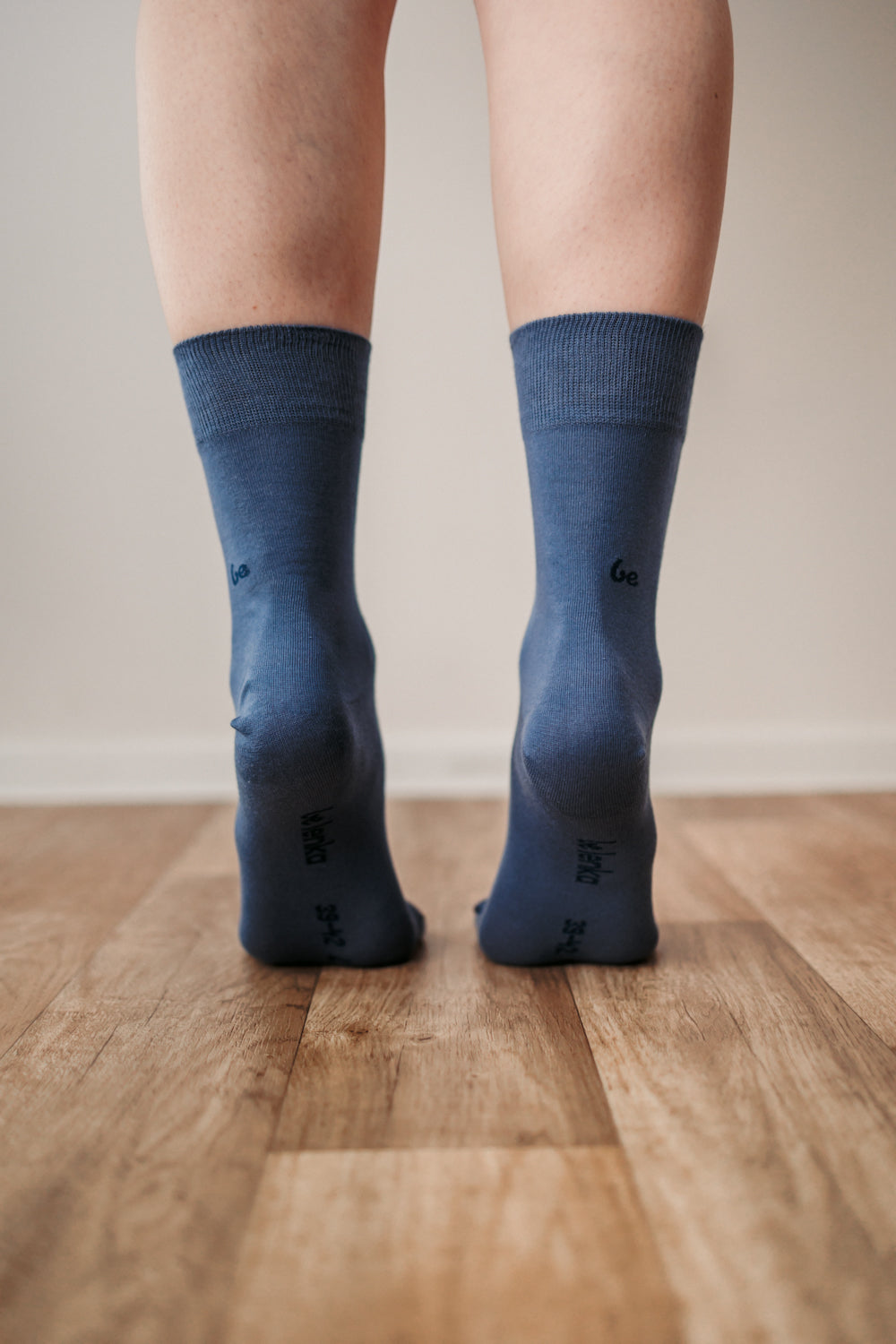 Barefoot Socks - Crew - Essentials – Blue 4 OzBarefoot Australia
