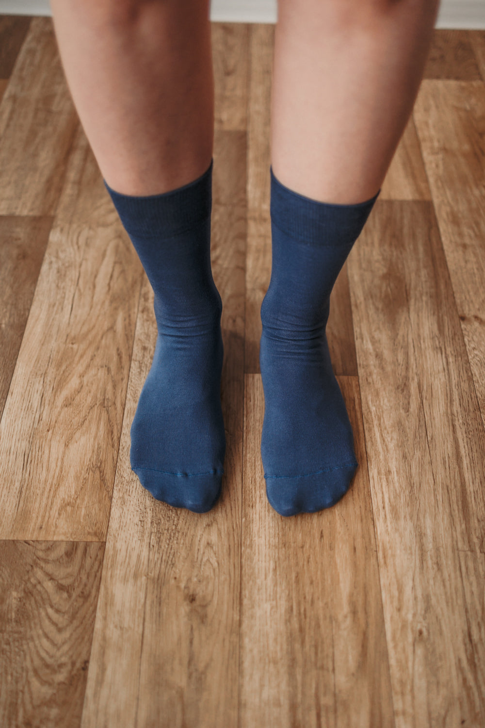 Barefoot Socks - Crew - Essentials – Blue 3 OzBarefoot Australia