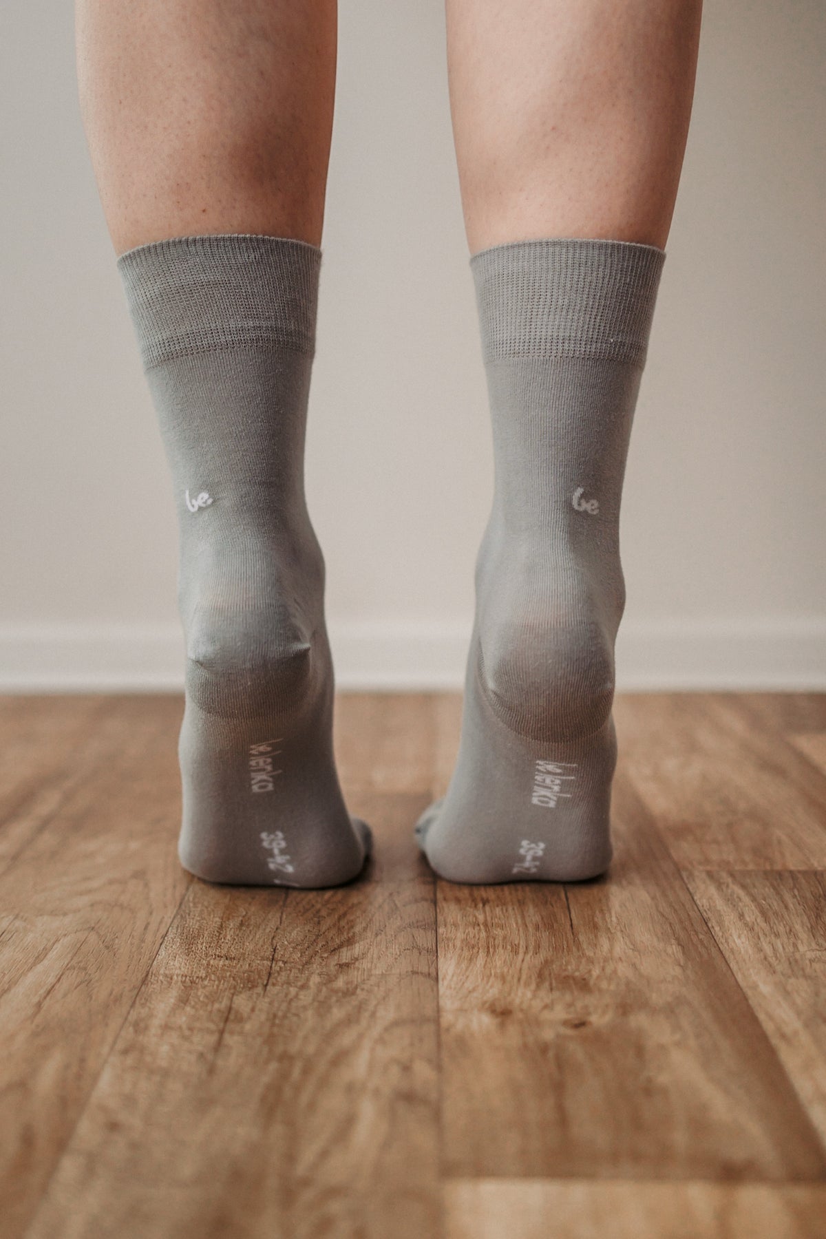 Barefoot Socks - Crew - Essentials – Grey 1 OzBarefoot Australia