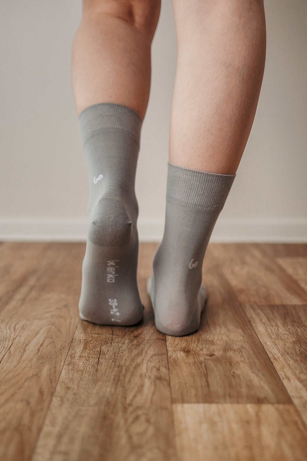 Barefoot Socks - Crew - Essentials – Grey 3 OzBarefoot Australia