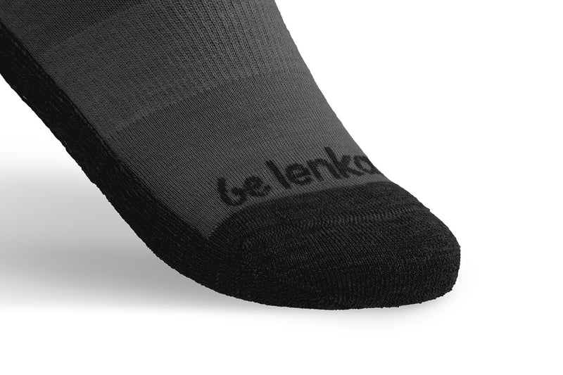 Barefoot Socks Be Lenka - Crew - Merino Wool – Grey 2  - OzBarefoot