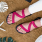 Barefoot Sandals - Be Lenka Flexi - Fuchsia Pink 11 OzBarefoot Australia
