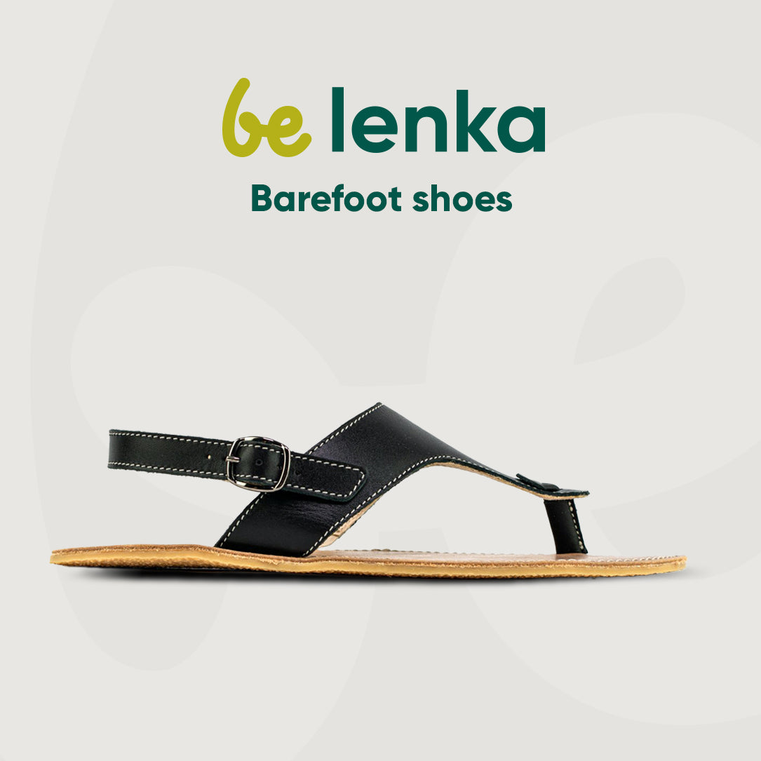 Barefoot Sandals - Be Lenka Promenade - Black 8 OzBarefoot Australia