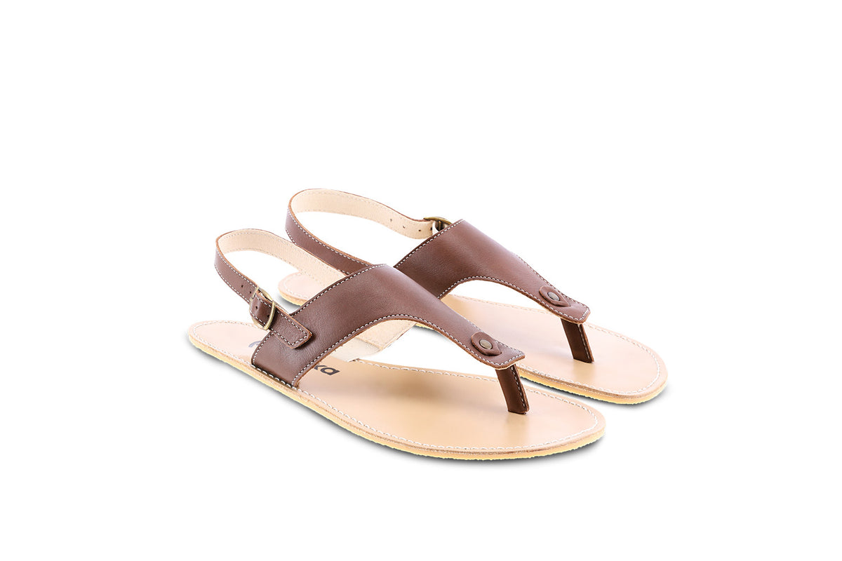 Barefoot Sandals  - Be Lenka Promenade - Dark Brown 4 OzBarefoot Australia