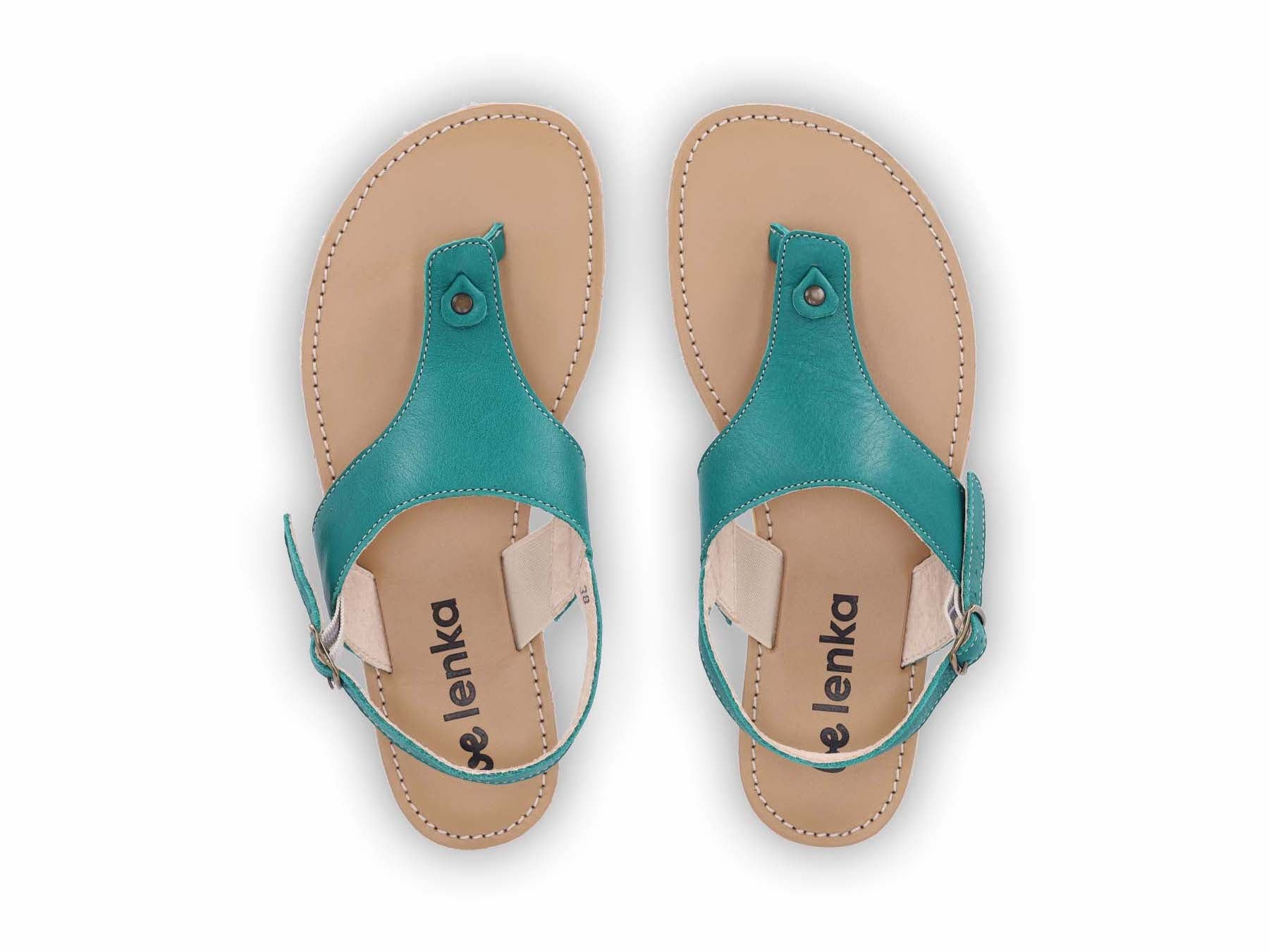Barefoot Sandals - Be Lenka Promenade - Green 7 OzBarefoot Australia