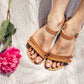 Barefoot Sandals - Be Lenka Summer - Brown 7 OzBarefoot Australia