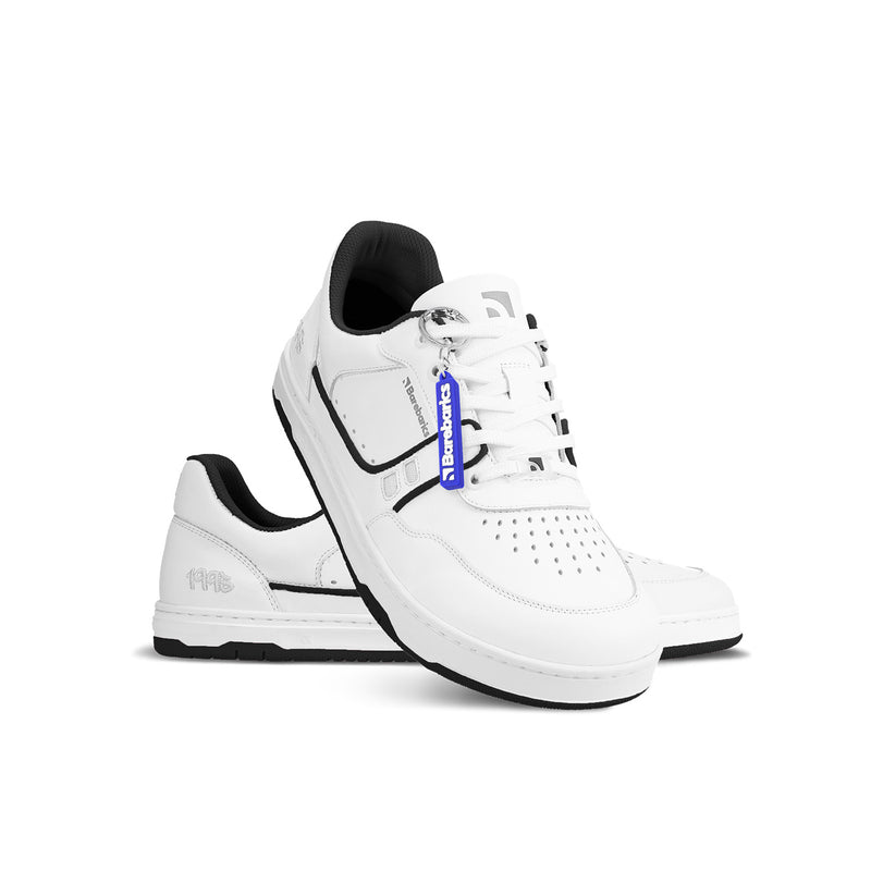 Barefoot Sneakers Barebarics Arise - White & Black 2  - OzBarefoot
