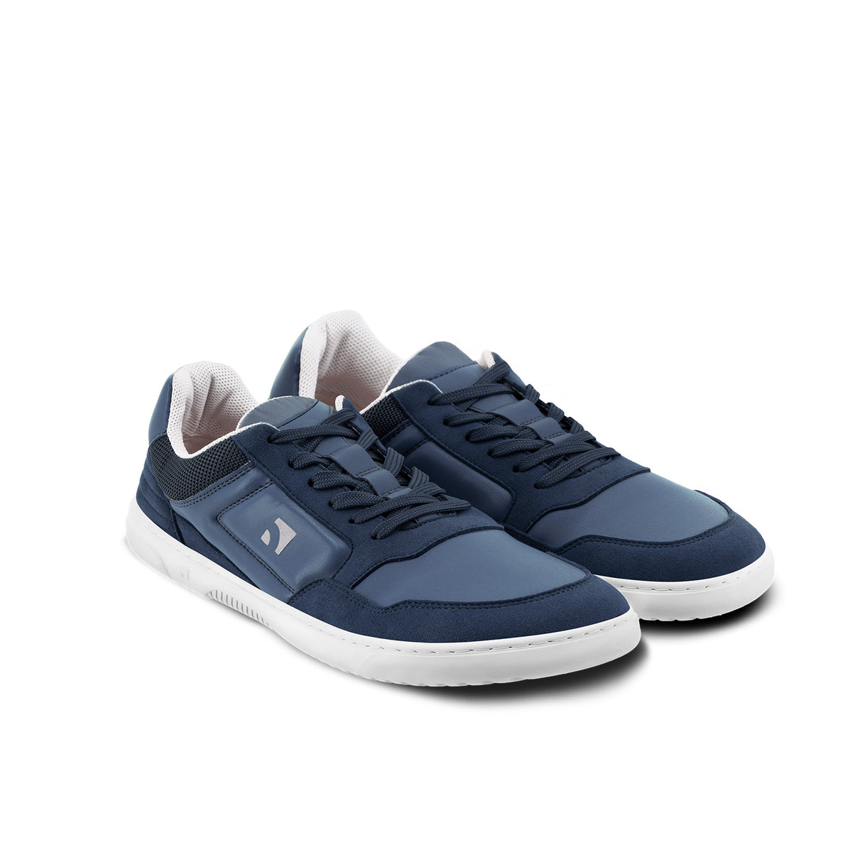 Barefoot Sneakers Barebarics - Axiom - Dark Blue & White 3 OzBarefoot Australia