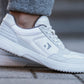 Barefoot Sneakers Barebarics - Axiom - White & Light Grey 2 OzBarefoot Australia