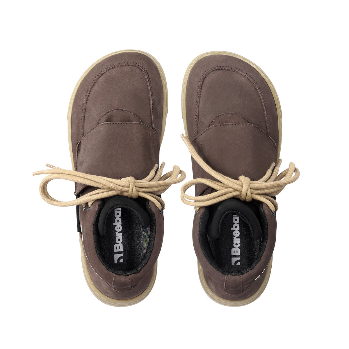 Barefoot Sneakers Barebarics Blizzard - Dark Chocolate Brown 3 OzBarefoot Australia