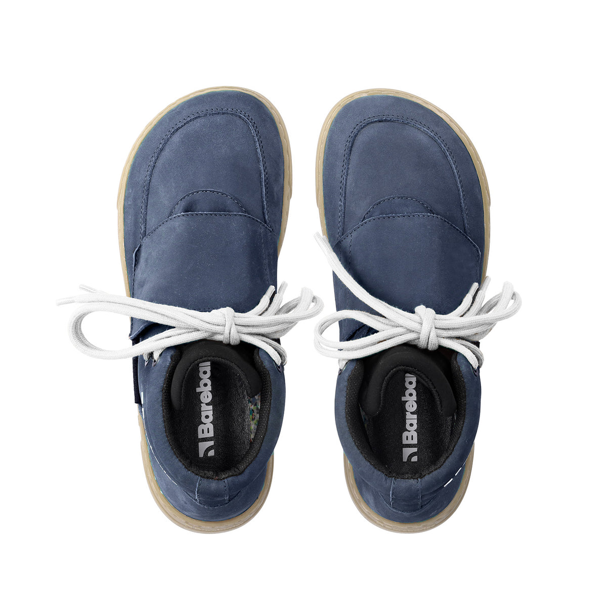 Barefoot Sneakers Barebarics Blizzard - Navy Blue 3 OzBarefoot Australia