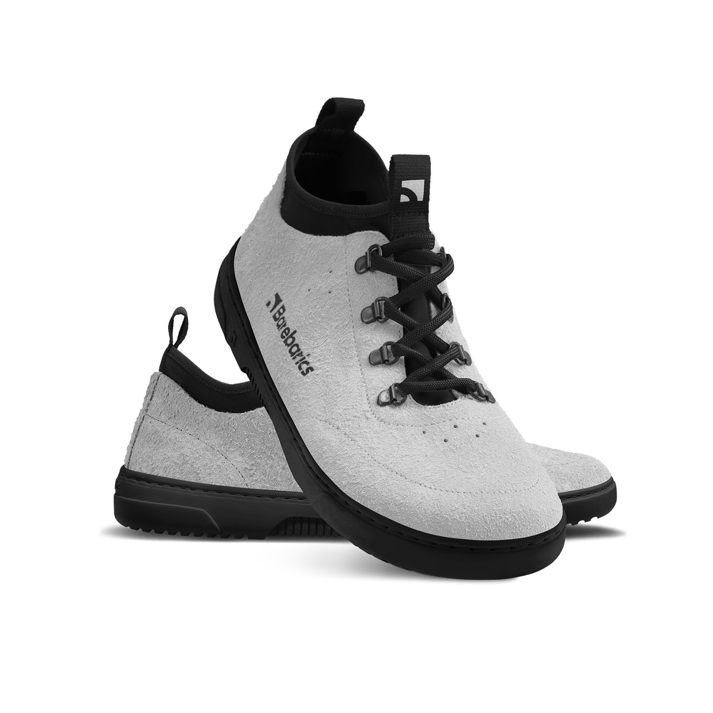 Barefoot Sneakers Barebarics Bronx - Grey 1 OzBarefoot Australia