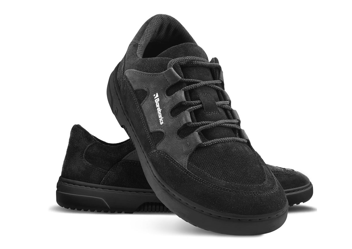 Barefoot Sneakers Barebarics Evo - All Black 2 OzBarefoot Australia