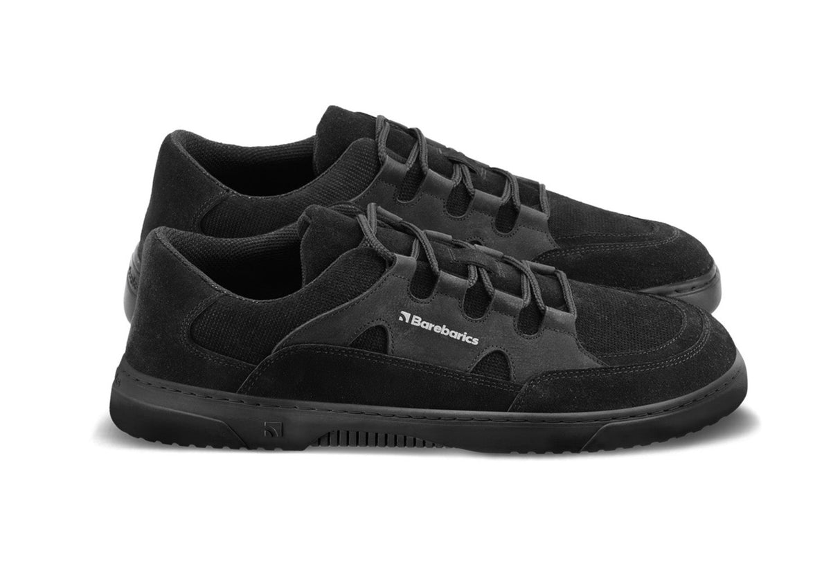 Barefoot Sneakers Barebarics Evo - All Black 1 OzBarefoot Australia