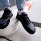 Barefoot Sneakers Barebarics - Kudos - Black & Grey 2 OzBarefoot Australia