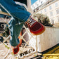 Barefoot Sneakers Barebarics - Kudos - Brick Red 2 OzBarefoot Australia