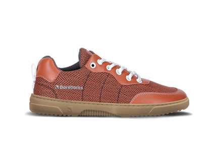 Barefoot Sneakers Barebarics - Kudos - Brick Red 1 OzBarefoot Australia