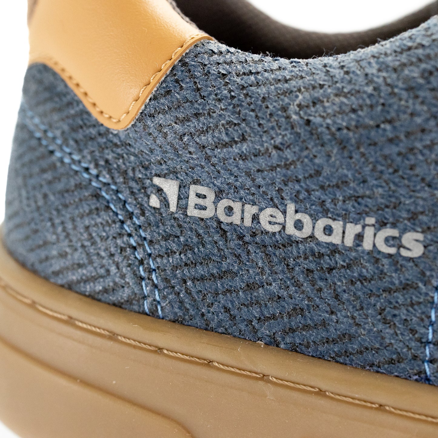 Barefoot Sneakers Barebarics - Kudos - Brown & Blue 7 OzBarefoot Australia