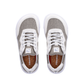 Barefoot Sneakers Barebarics - Kudos - White & Grey 9 OzBarefoot Australia