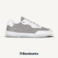 Barefoot Sneakers Barebarics - Kudos - White & Grey 3 OzBarefoot Australia