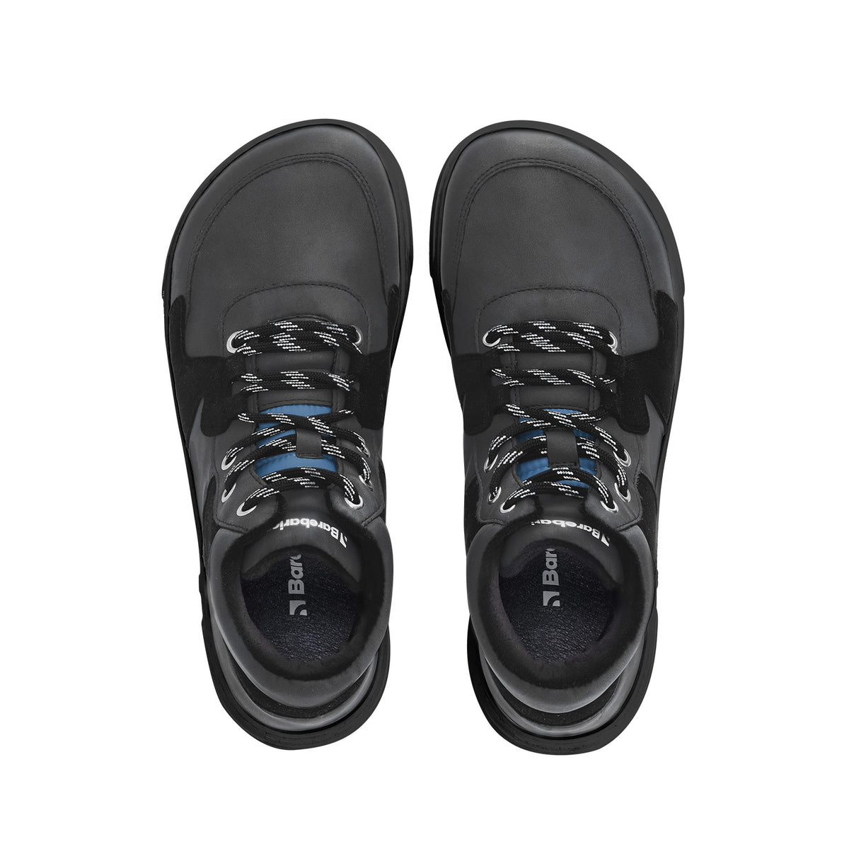 Barefoot Sneakers Barebarics Lynx - Dark Grey & Black 3 OzBarefoot Australia